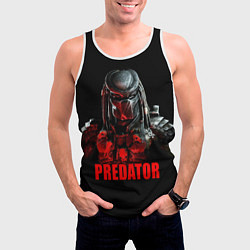 Майка-безрукавка мужская Iron Predator, цвет: 3D-белый — фото 2