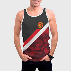 Майка-безрукавка мужская Man UTD FC: Sport Camo, цвет: 3D-белый — фото 2