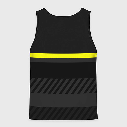 Мужская майка без рукавов FC Borussia 2018 Original #3 / 3D-Черный – фото 2