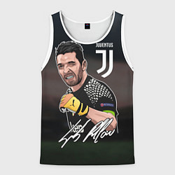 Майка-безрукавка мужская Джанлуиджи Буффон, цвет: 3D-белый
