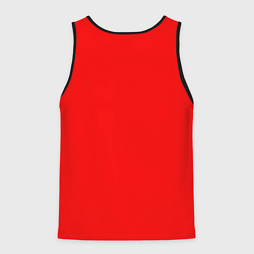 Мужская майка без рукавов Валерий: сделано в СССР / 3D-Черный – фото 2