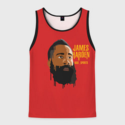 Майка-безрукавка мужская James Harden, цвет: 3D-черный