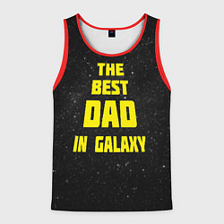 Мужская майка без рукавов The Best Dad in Galaxy