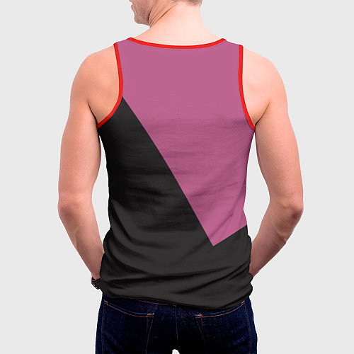 Мужская майка без рукавов Gosling Drive / 3D-Красный – фото 4
