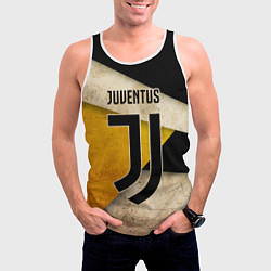 Майка-безрукавка мужская FC Juventus: Old Style, цвет: 3D-белый — фото 2