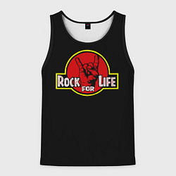 Мужская майка без рукавов Rock for Life