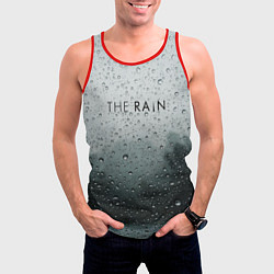 Майка-безрукавка мужская The Rain, цвет: 3D-красный — фото 2