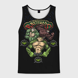 Майка-безрукавка мужская Battletoads Trio, цвет: 3D-черный