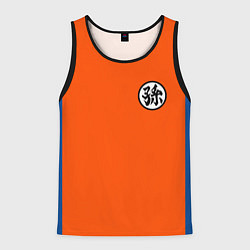 Мужская майка без рукавов DBZ: Goku Kanji Emblem