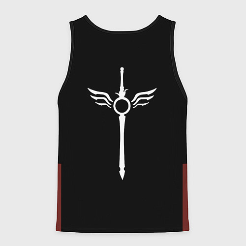 Мужская майка без рукавов DMC: Dante / 3D-Черный – фото 2
