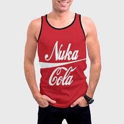 Майка-безрукавка мужская Nuka Cola, цвет: 3D-черный — фото 2