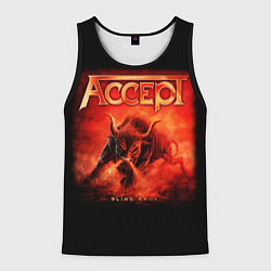 Мужская майка без рукавов Accept: Hell Bull