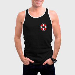 Майка-безрукавка мужская UMBRELLA CORP, цвет: 3D-белый — фото 2