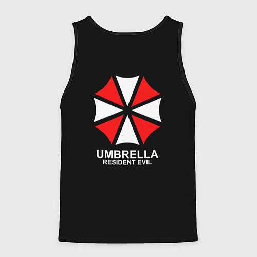 Мужская майка без рукавов UMBRELLA CORP / 3D-Черный – фото 2