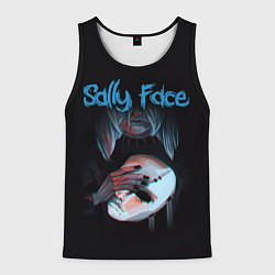 Майка-безрукавка мужская Sally Face, цвет: 3D-черный