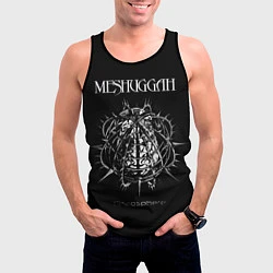 Майка-безрукавка мужская Meshuggah: Chaosphere, цвет: 3D-черный — фото 2