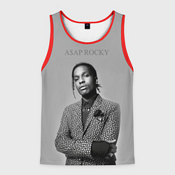 Мужская майка без рукавов ASAP Rocky: Grey Fashion