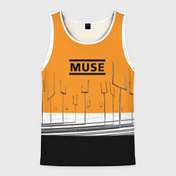 Мужская майка без рукавов Muse: Orange Mood