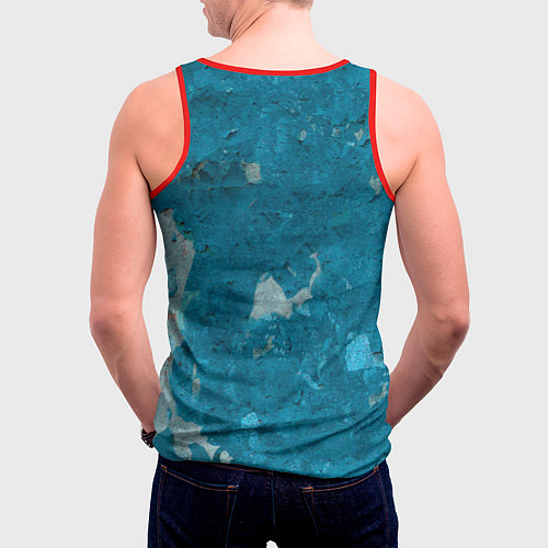 Мужская майка без рукавов Король и Шут / 3D-Красный – фото 4
