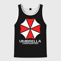 Майка-безрукавка мужская UMBRELLA CORP, цвет: 3D-белый