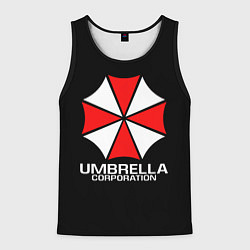 Майка-безрукавка мужская UMBRELLA CORP, цвет: 3D-черный