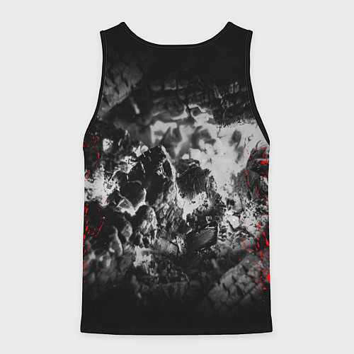 Мужская майка без рукавов KIMETSU NO YAIBA / 3D-Черный – фото 2