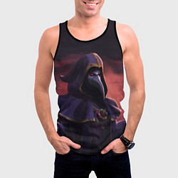 Майка-безрукавка мужская Terraria, цвет: 3D-черный — фото 2