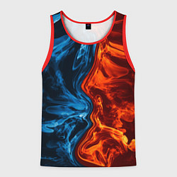 Мужская майка без рукавов Огонь и вода