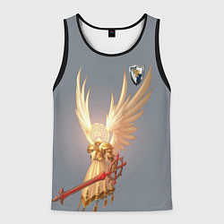 Майка-безрукавка мужская Heroes of Might and Magic, цвет: 3D-черный