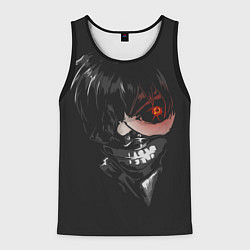 Майка-безрукавка мужская Tokyo Ghoul, цвет: 3D-черный