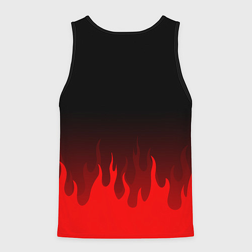 Мужская майка без рукавов GURREN LAGANN / 3D-Черный – фото 2