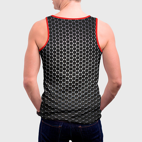 Мужская майка без рукавов Kobe Bryant / 3D-Красный – фото 4
