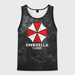 Майка-безрукавка мужская UMBRELLA CORP, цвет: 3D-черный