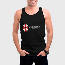 Майка-безрукавка мужская Umbrella Corporation, цвет: 3D-черный — фото 2