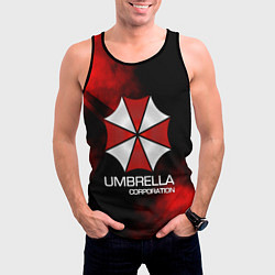 Майка-безрукавка мужская UMBRELLA CORP, цвет: 3D-черный — фото 2