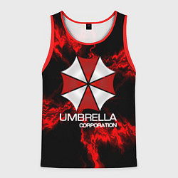 Майка-безрукавка мужская UMBRELLA CORP, цвет: 3D-красный