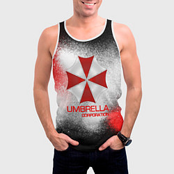 Майка-безрукавка мужская UMBRELLA CORP, цвет: 3D-белый — фото 2