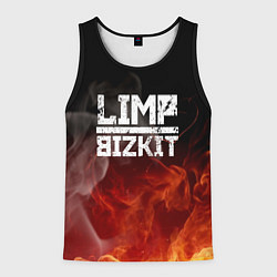 Майка-безрукавка мужская LIMP BIZKIT, цвет: 3D-черный