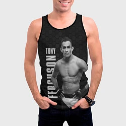 Майка-безрукавка мужская EL CUCUY Tony Ferguson, цвет: 3D-черный — фото 2