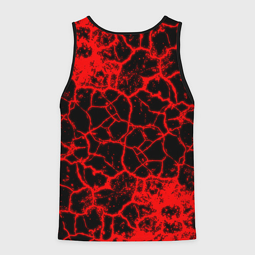 Мужская майка без рукавов CountryHumans / 3D-Черный – фото 2