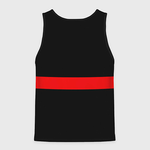 Мужская майка без рукавов Шеф всегда прав / 3D-Черный – фото 2