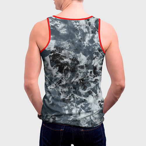 Мужская майка без рукавов Iron Maiden / 3D-Красный – фото 4