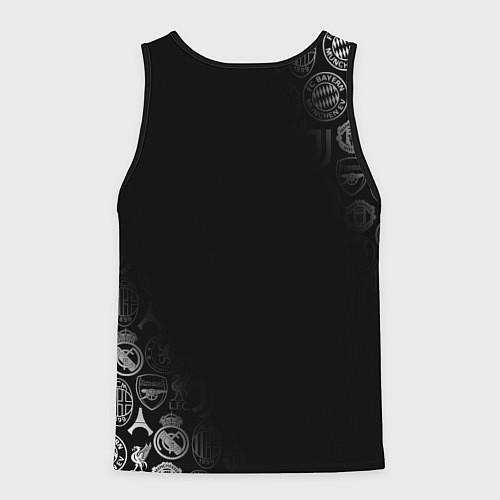 Мужская майка без рукавов JUVENTUS / 3D-Черный – фото 2