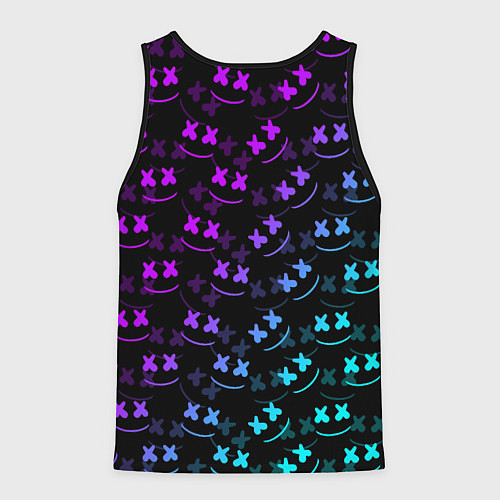 Мужская майка без рукавов FORTNITE X MARSHMELLO / 3D-Черный – фото 2