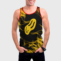 Майка-безрукавка мужская ПОШЛАЯ МОЛЛИ, цвет: 3D-красный — фото 2