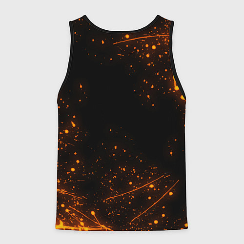 Мужская майка без рукавов HALF-LIFE / 3D-Черный – фото 2