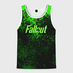 Майка-безрукавка мужская FALLOUT, цвет: 3D-белый