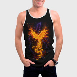 Майка-безрукавка мужская Phoenix, цвет: 3D-белый — фото 2