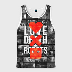 Мужская майка без рукавов LOVE DEATH ROBOTS LDR