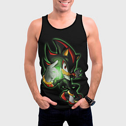 Майка-безрукавка мужская SHADOW, цвет: 3D-черный — фото 2